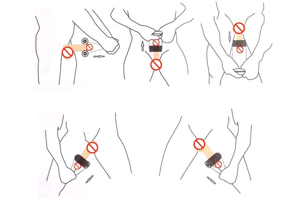 Jelqing na powiększenie penisa